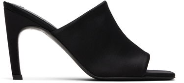 Obleke TOTEME TOTEME Bandeau Heeled Mules Črna | 253-WAS0245-FB0401, 0