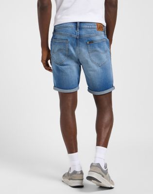 Kratke hlače Lee Lee Rider Denim Shorts Modra | 112363925
