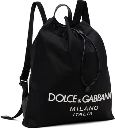 Nahrbtnik Dolce & Gabbana Drawstring Backpack Črna | BM2336AG182, 1