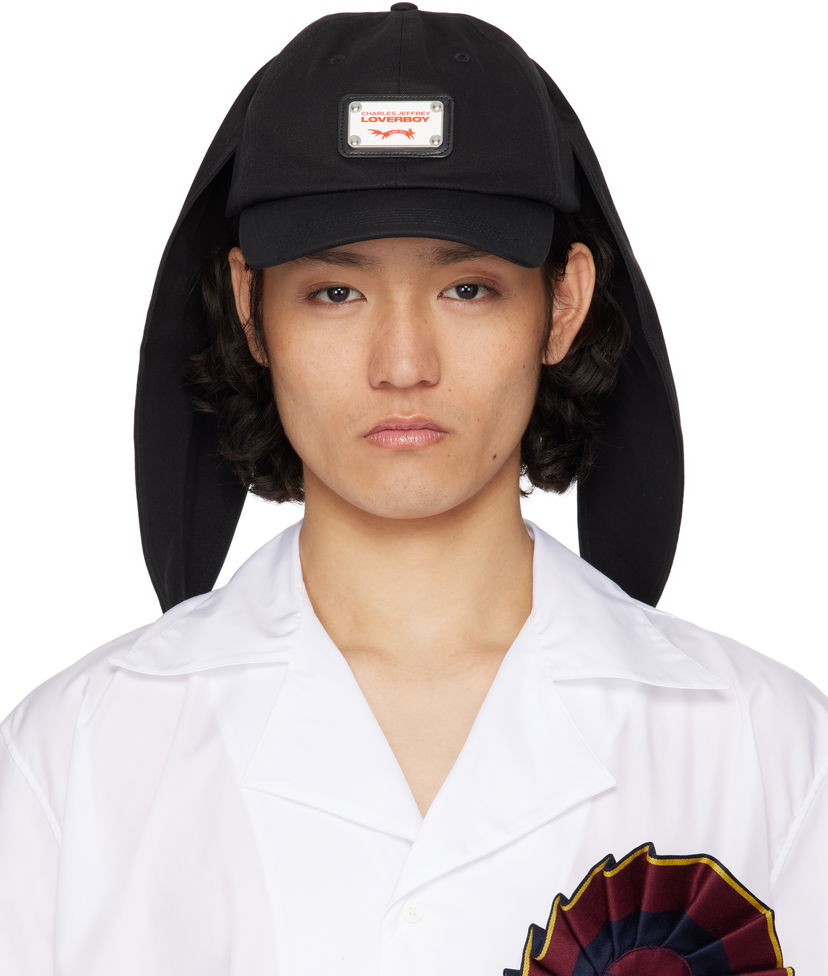 Kapa Charles Jeffrey Loverboy Charles Jeffrey LOVERBOY Rabbit Ears Baseball Cap Črna | 54130801