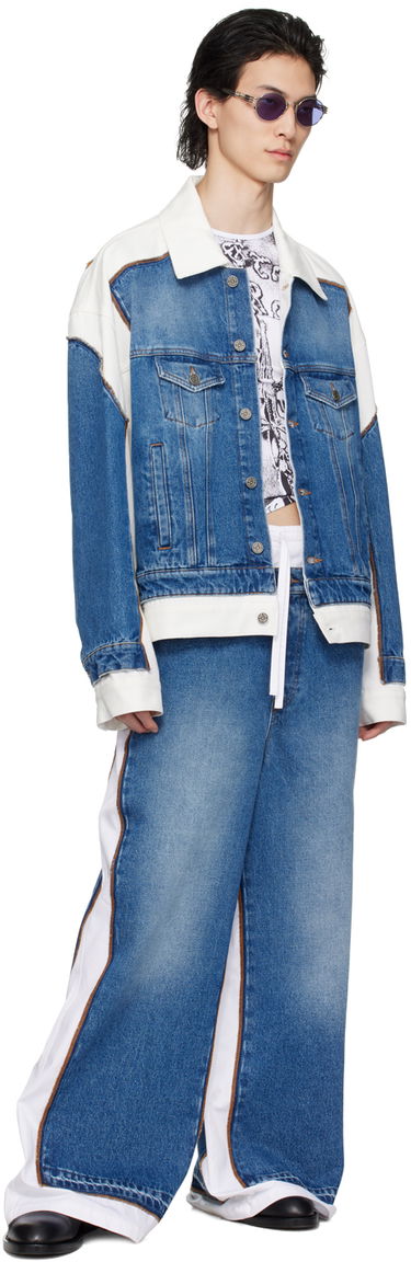 Jakna Jean Paul Gaultier Gaultier 'The Trompe L'œil' Denim Jacket Modra | 24/25-U-VE039I-D013-5701, 3