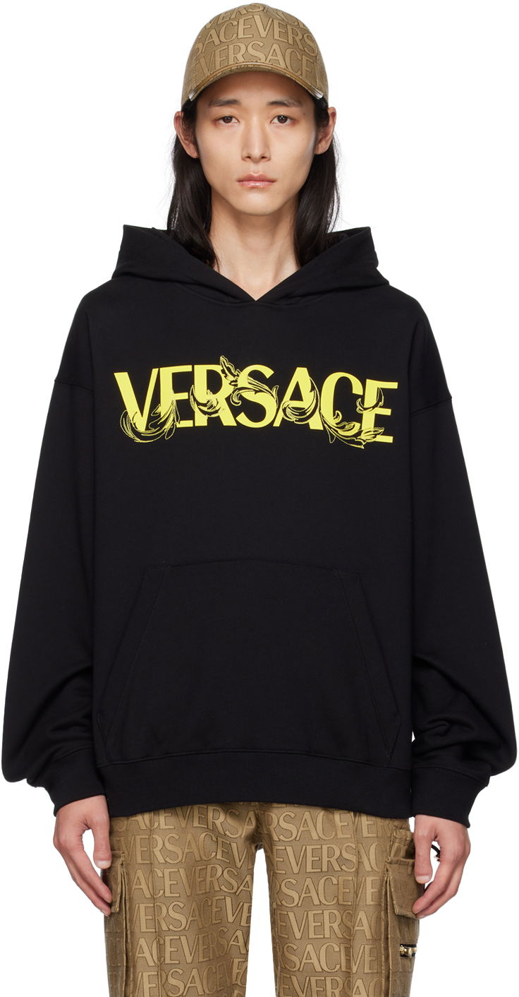 Pulover Versace Printed Črna | 1010710_1A07769, 0