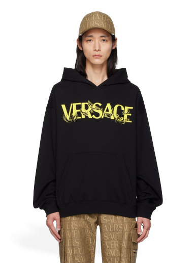 Pulover Versace Printed Črna | 1010710_1A07769