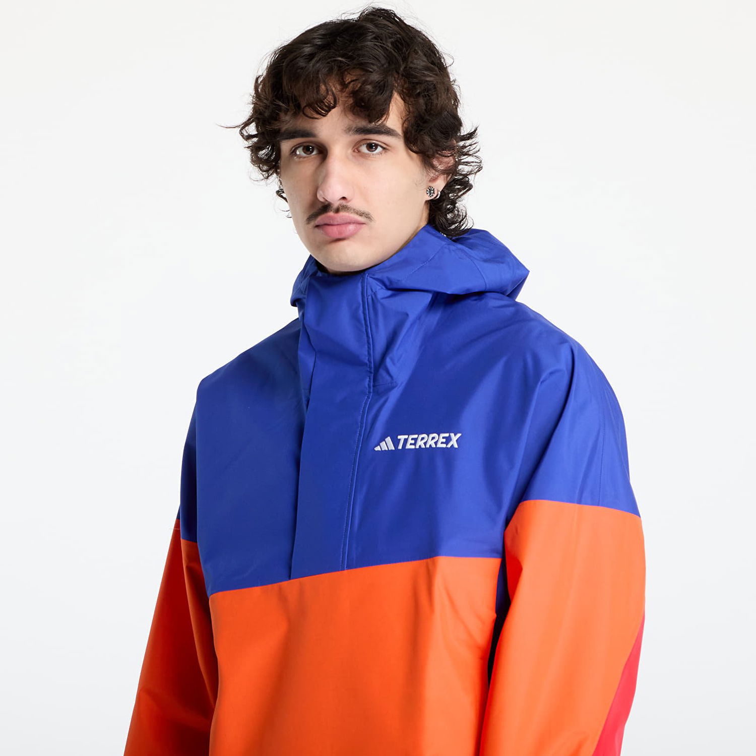Vetrovka adidas Performance Terrex Xploric 2.5L Climaproof Windbreaker Modra | JD8348, 1