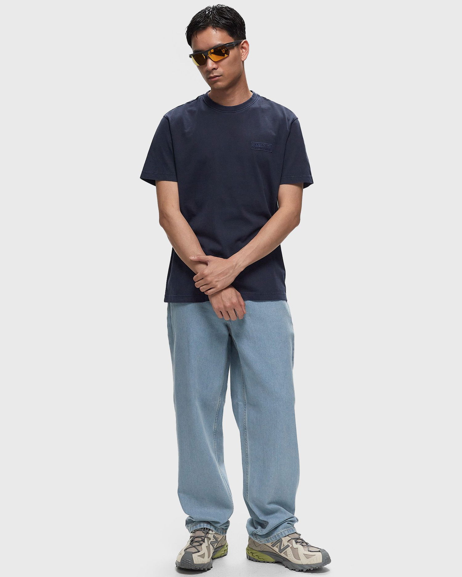 Majica Napapijri S-CASTOR SS TEE Modra | NP0A4I7Q1761, 1