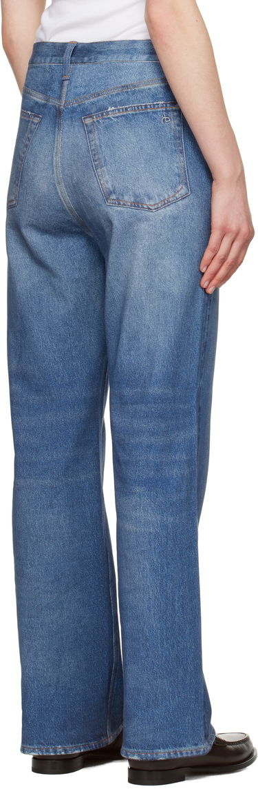Kavbojke rag & bone rag & bone Miramar Terry Shea Ankle-Length Jeans Modra | WCW25S70008200, 2