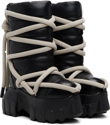 Superge in čevlji Rick Owens Concordians Lunar Mega Tractor Boots Črna | RP02E4862 LGYPW3, 3