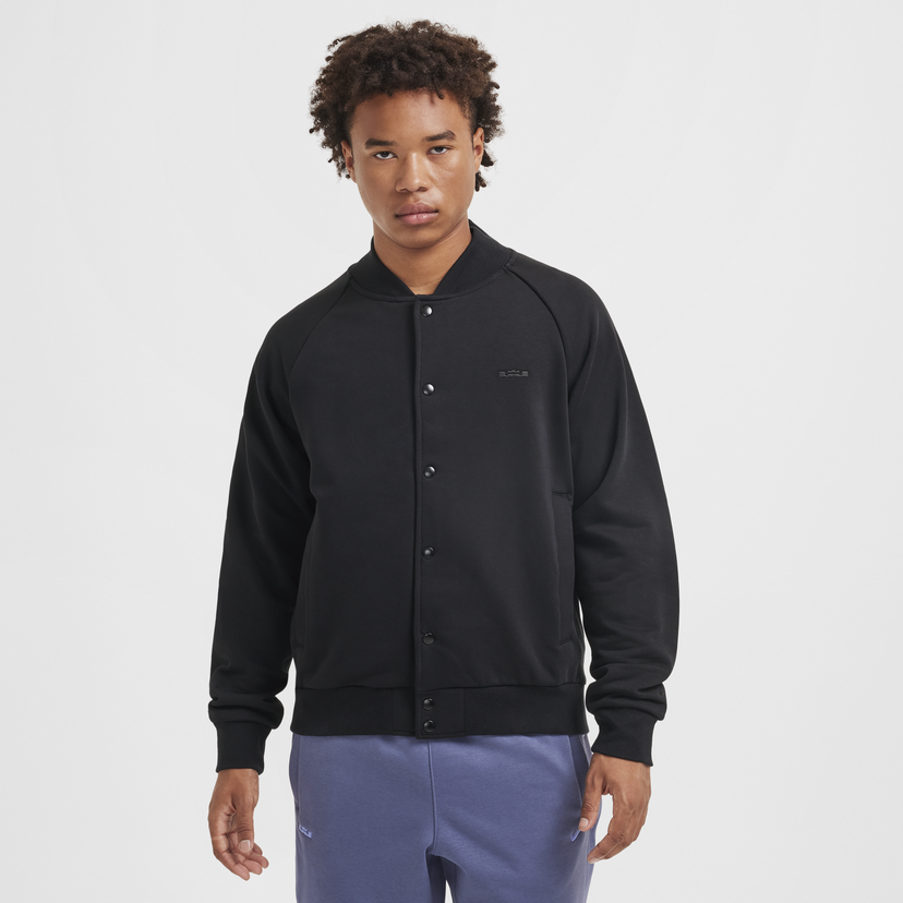 Bomber jakna Nike Therma-FIT Standard Issue Bomber Jacket Črna | FZ1034-010
