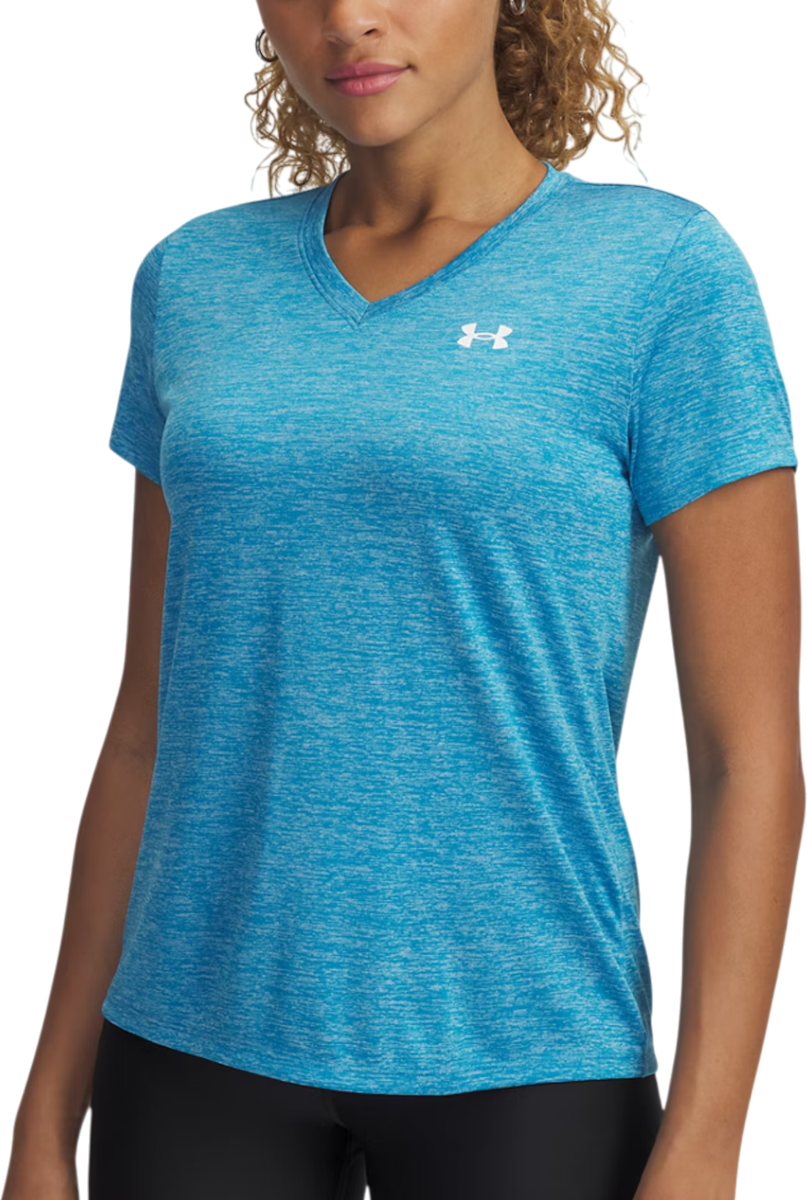 Majica Under Armour Under Armour Tech Twist V-Neck Short Sleeve T-Shirt Modra | 1384227-452