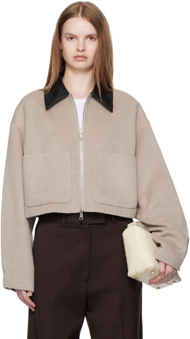 Jakna Nanushka Nanushka Phebe Cropped Jacket Bež | NW25PFJK12392, 0