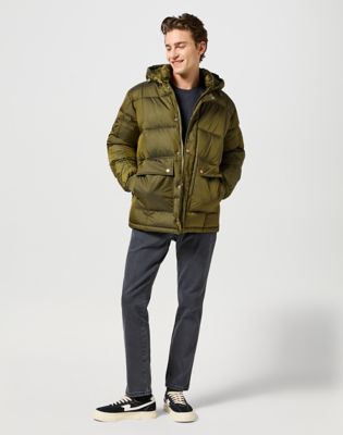 Puhovka Wrangler Wrangler Parka Jacket Zelena | 112357395:XXL