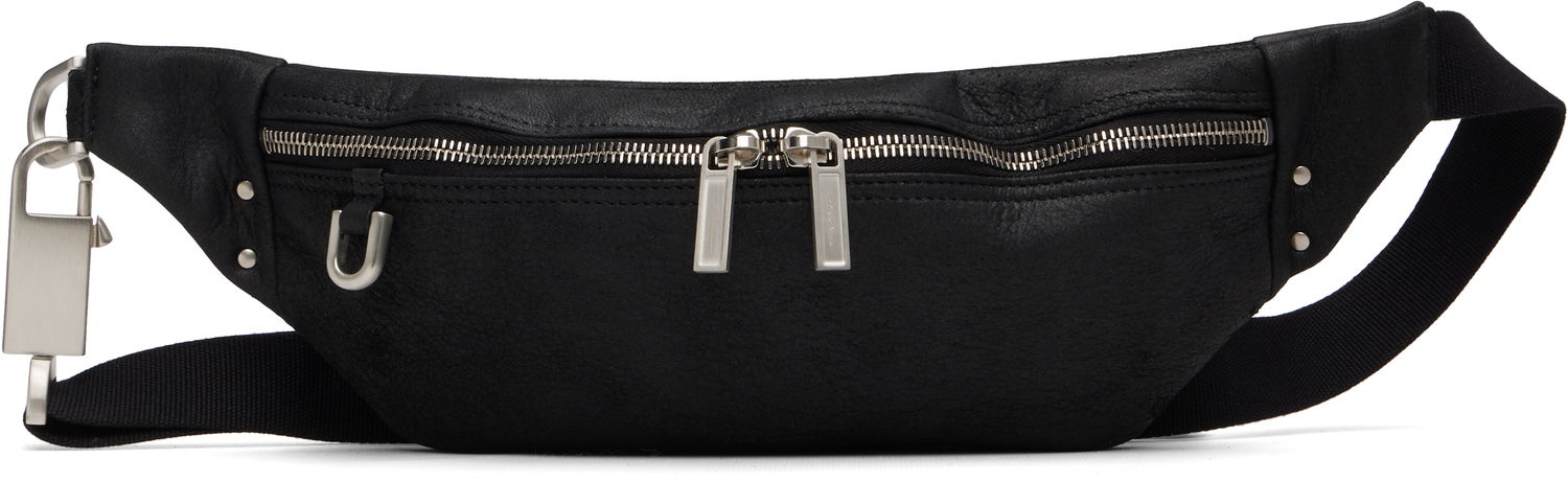 Torbice za okoli pasu Rick Owens Rick Owens Concordians Geo Bumbag Črna | RA02E0730 LBA, 0