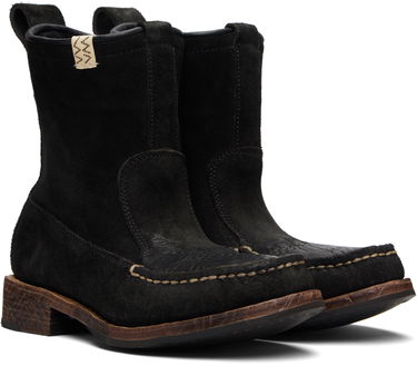 Superge in čevlji visvim Nakoda Suede Moc-Toe Boots Črna | 0125202002009, 3