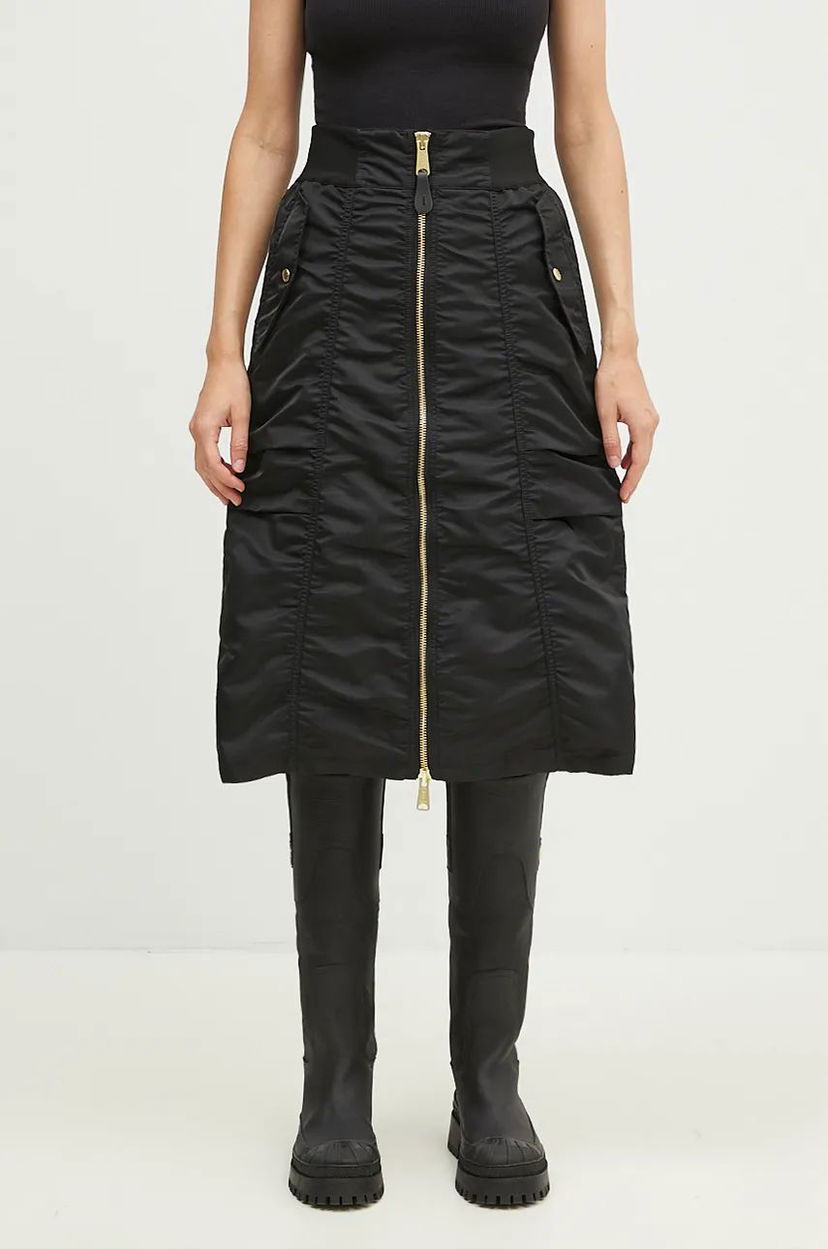 Krila Alpha Industries MA-1 Midi Skirt Črna | 148067
