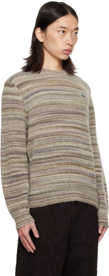 Pleteni pulover Lacoste Lacoste Knit Alpaca and Wool Blend Sweater Bež | AH5221_9IP, 1