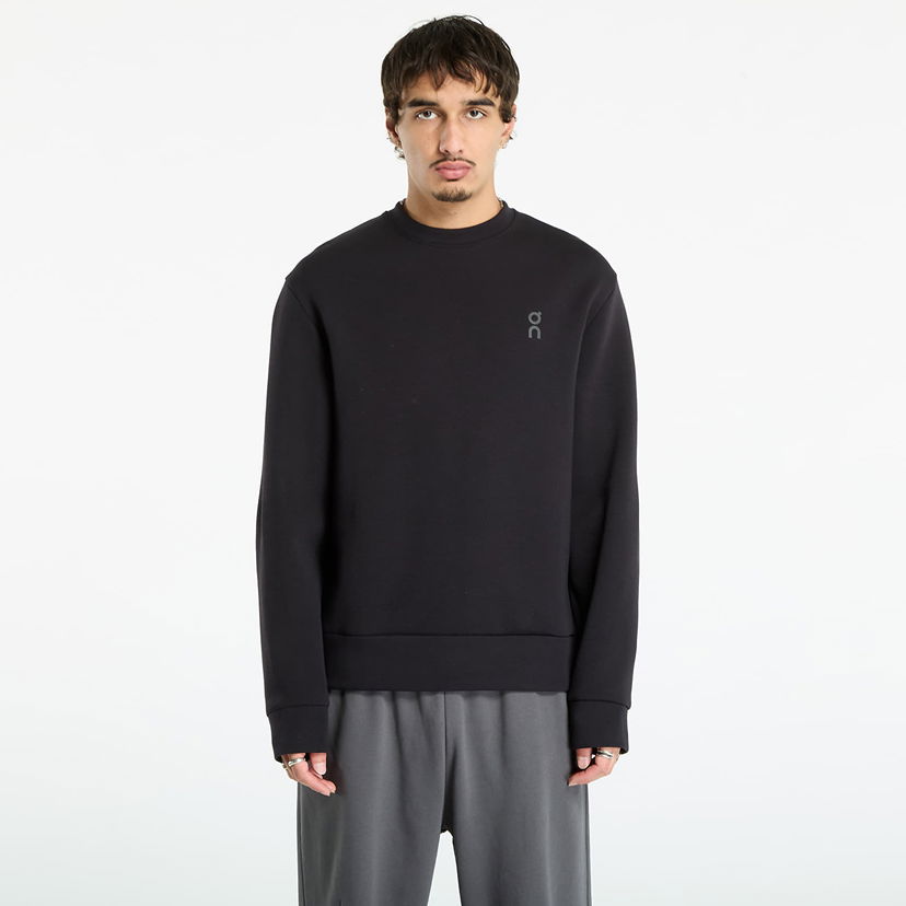 Pulover On Running Focus Tech Crew Sweatshirt Črna | 1MF30310553 M