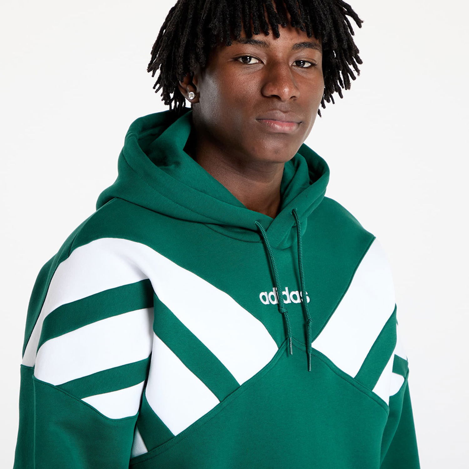 Pulover adidas Performance Archive Cut Line Hoodie Zelena | JX3063, 1
