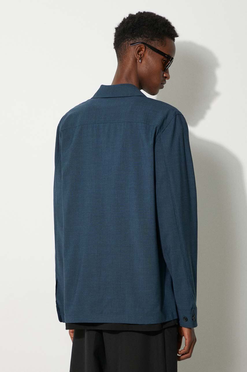 Jakna Paul Smith Paul Smith Wool Overshirt Modra | M1R.703Y.M02212, 1