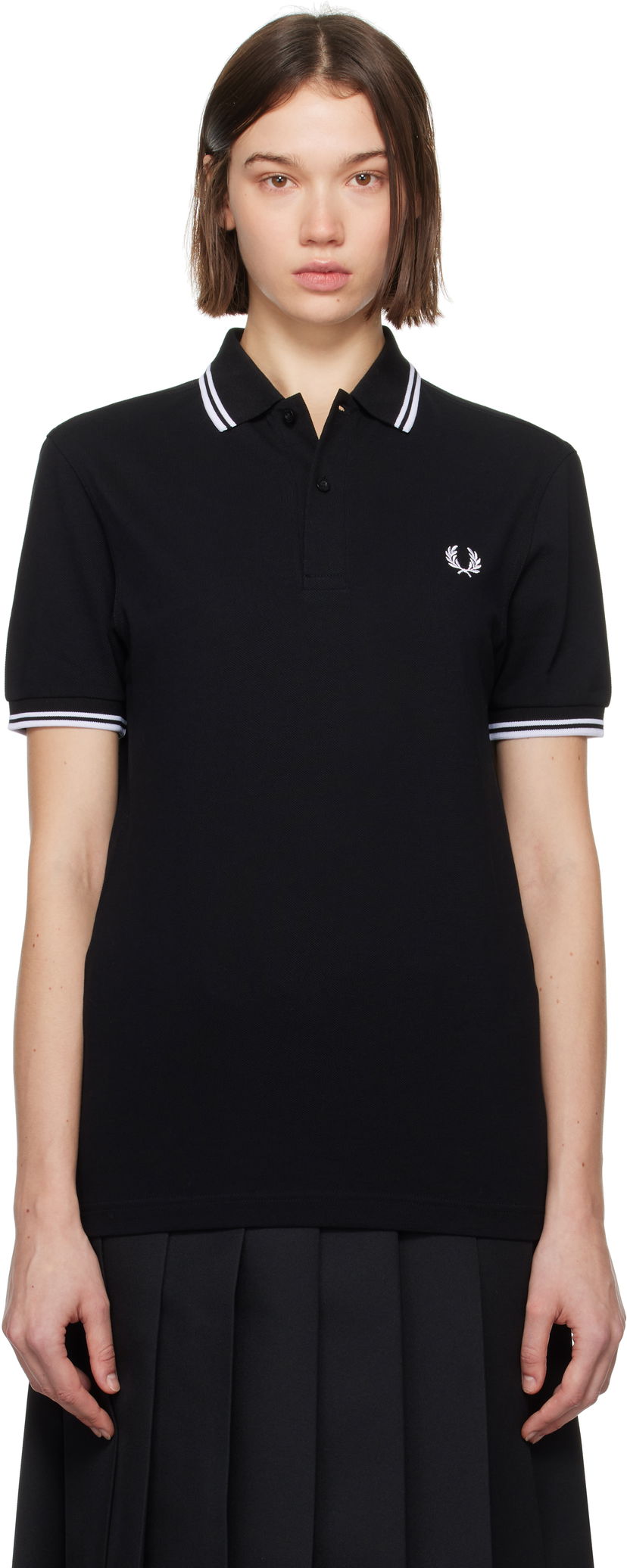 Polo majica Comme des Garçons 'Strong Will' Polo Shirt Črna | FN-T502-W24