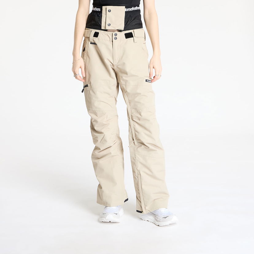 Cargo hlače Horsefeathers Horsefeathers Lotte II Shell Pants Bež | OW225D