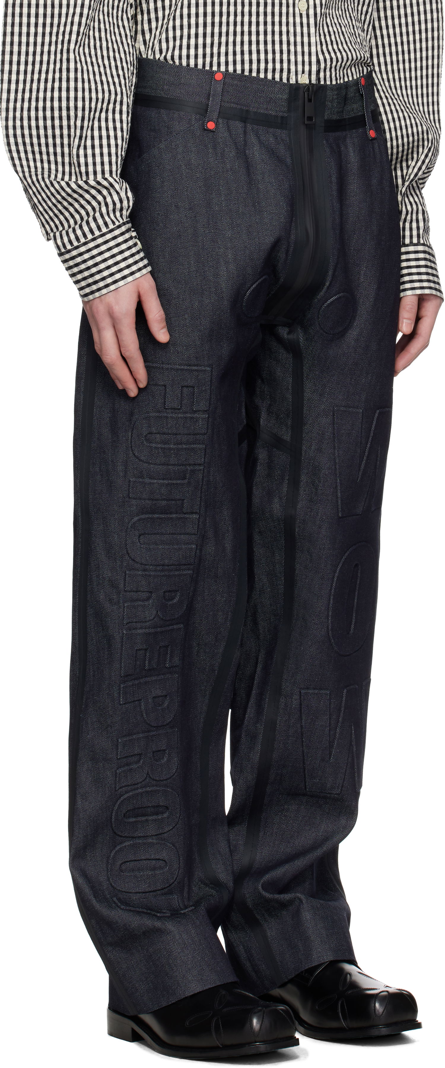 Kavbojke Walter Van Beirendonck Walter Van Beirendonck G-Star Edition Futureproof WOW Jeans Modra | D26531, 1