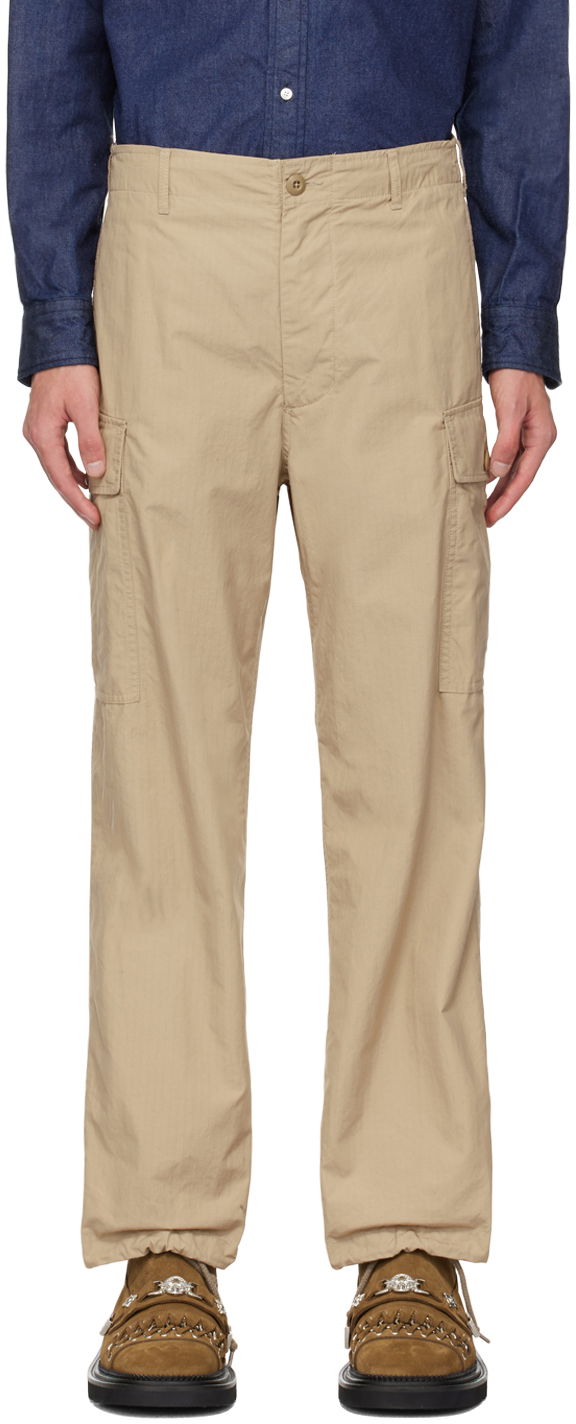 Cargo hlače BEAMS BEAMS PLUS Military Cargo Pants Bež | 3824-0081-803