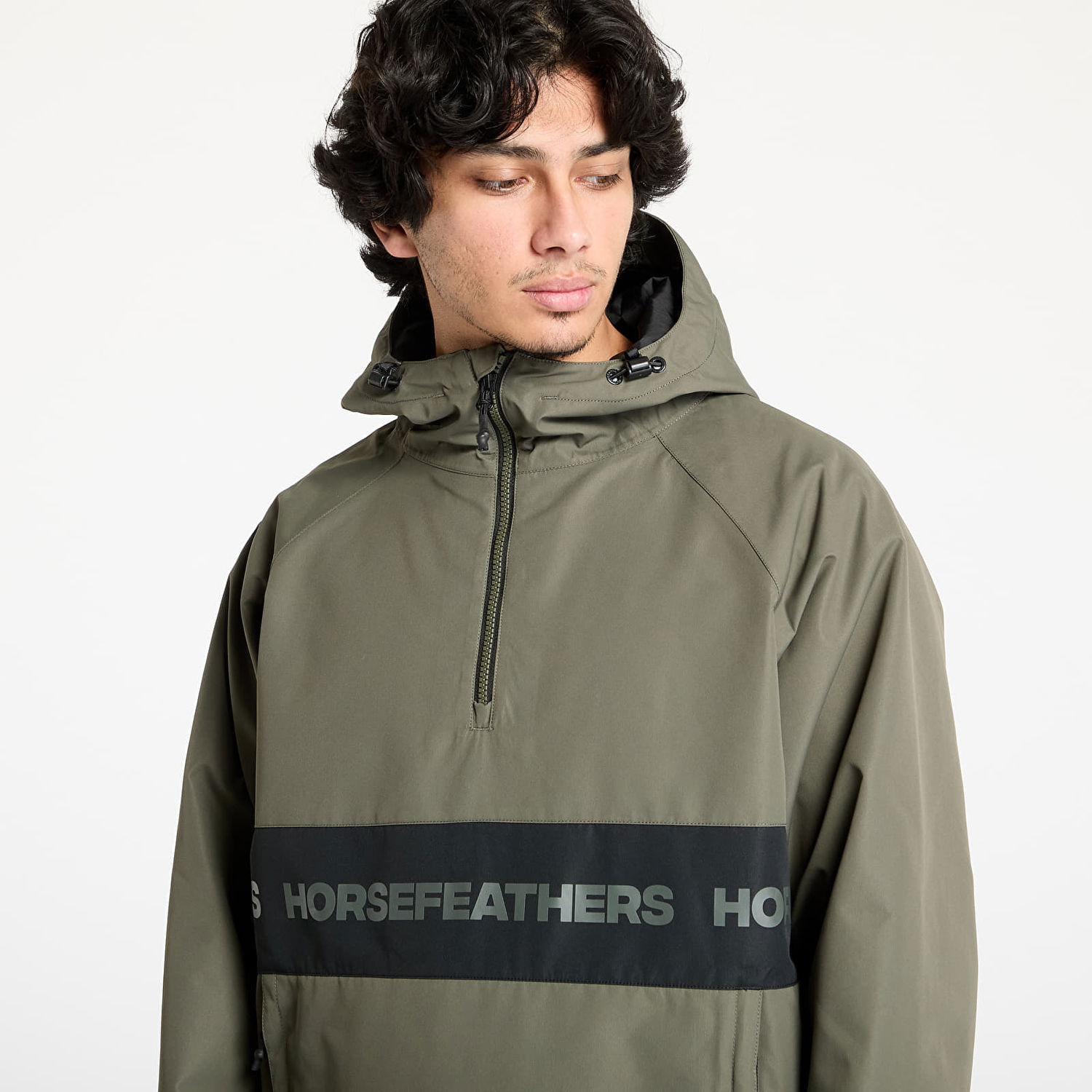 Vetrovka Horsefeathers Horsefeathers Gordie Anorak Jacket Zelena | OM322E, 1