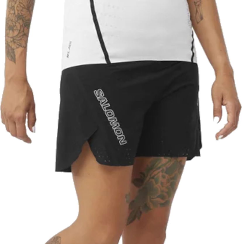 Kratke hlače Salomon S/LAB Speed 2-in-1 Shorts Črna | lc2025800
