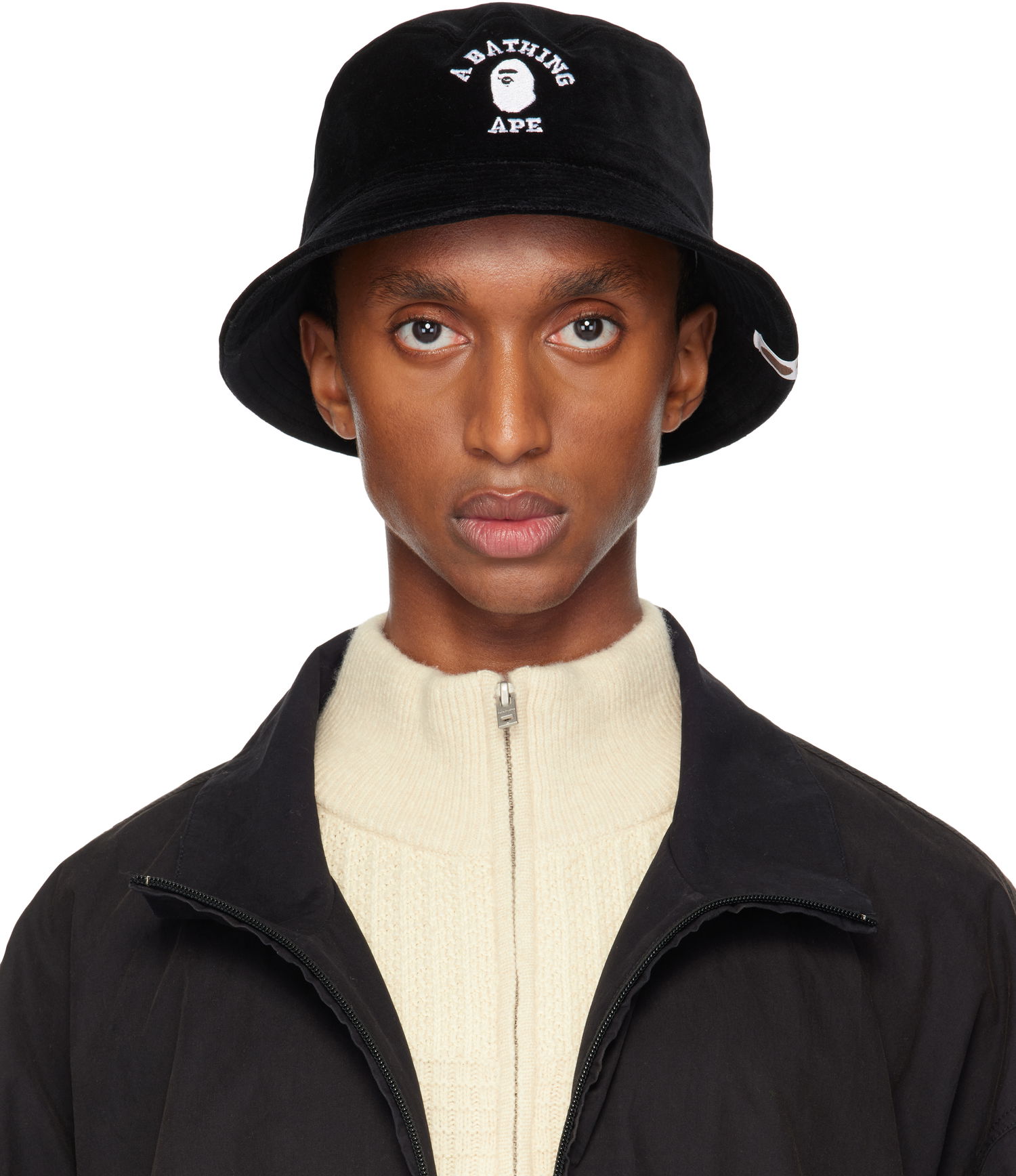 Klobuk BAPE Bucket Hat Črna | 001HTK801003M, 0