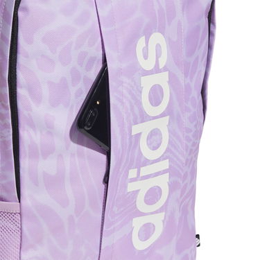 Nahrbtnik adidas Performance Linear Graphic Backpack Lila | JG5799, 3