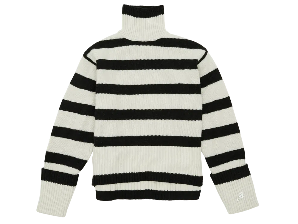 Pleteni pulover AXEL ARIGATO Remain Turtleneck Sweater Bela | A0585001, 0
