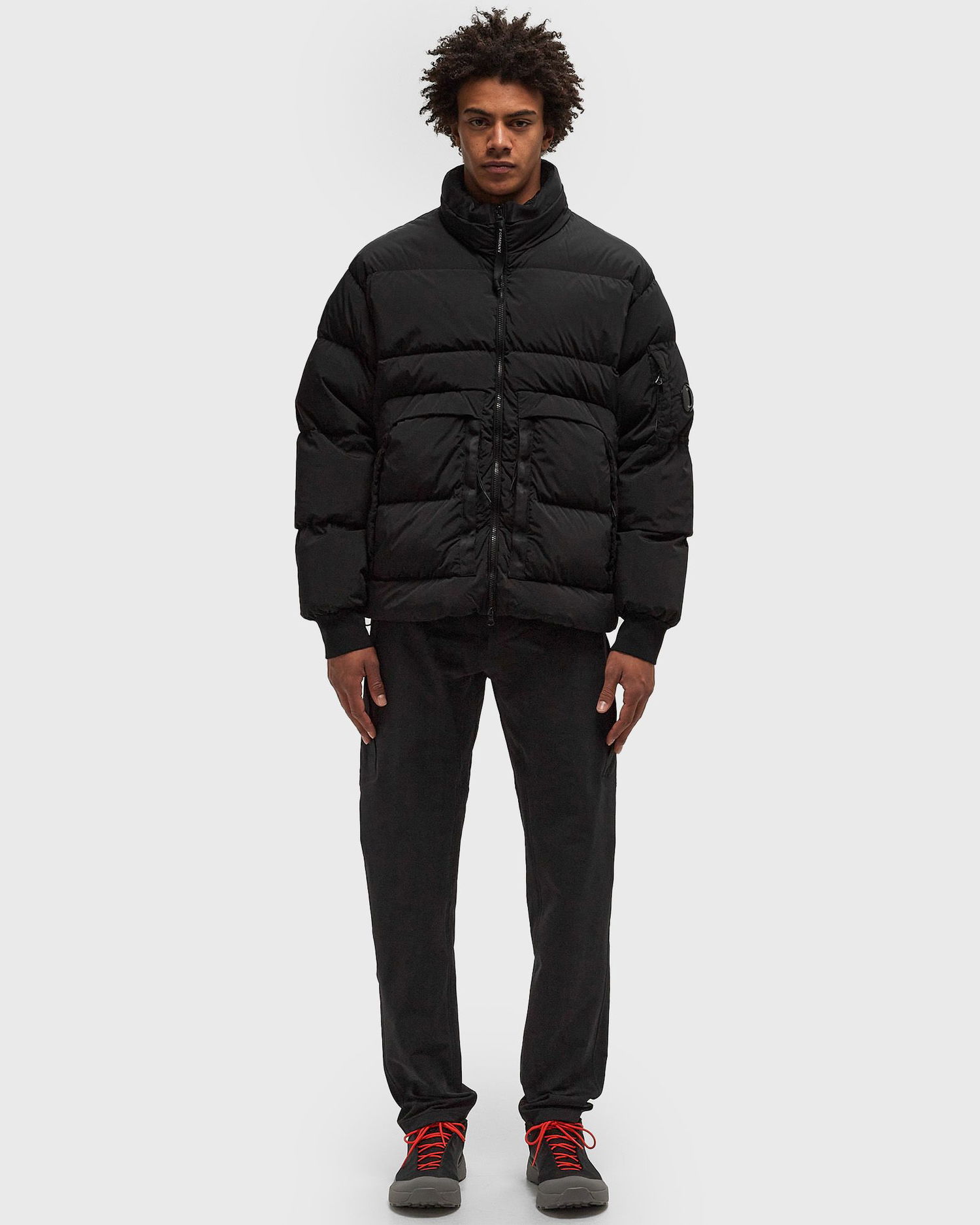 Puhovka C.P. Company Nycra R Puffer Jacket Črna | 17CMOW172A005864G-999, 1