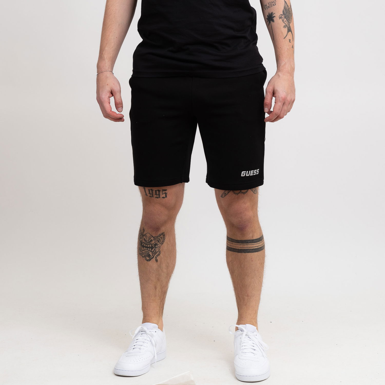 Kratke hlače GUESS Mickey Short Črna | Z4RD04KB3P2-JBLK, 0