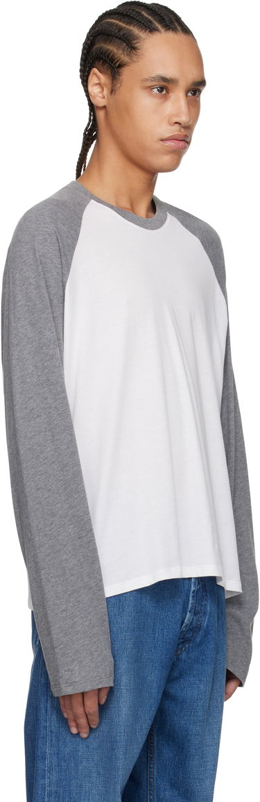 Majica The Row The Row Jameson Baseball T-Shirt Bela | 875-K421, 4