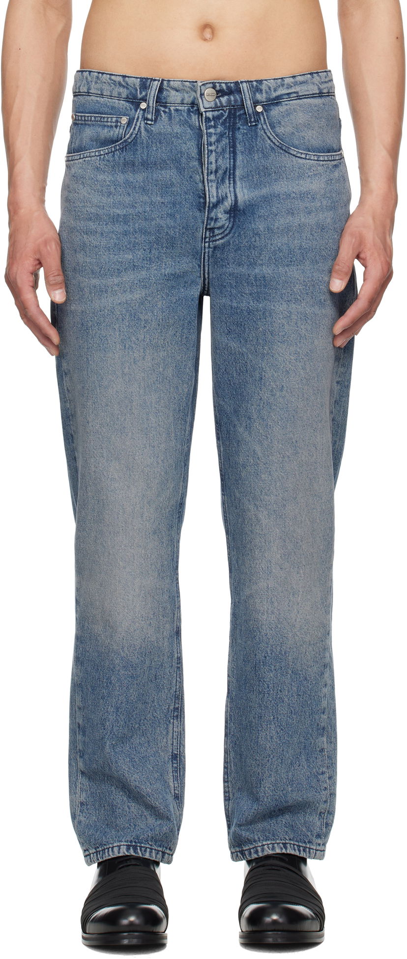 Kavbojke Han Kjøbenhavn Han Kjobenhavn Relaxed Denim Jeans Modra | M-134349