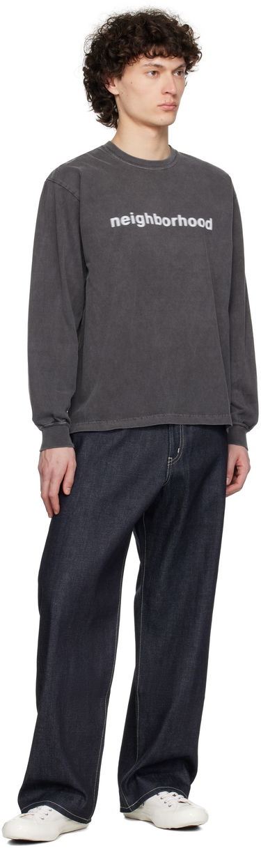 Kavbojke Neighborhood Neighborhood DP Wide Jeans Modra | 251XBNH-PTM01, 3