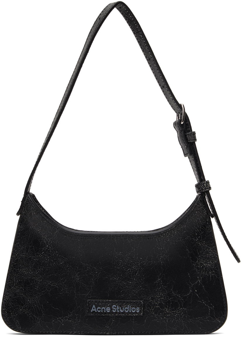 Torba za čez ramo Acne Studios Platt Micro Shoulder Bag Črna | A10349-