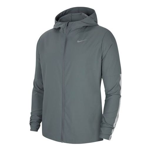 Vetrovka Nike Men's Running Jacket Siva | CU5354-084