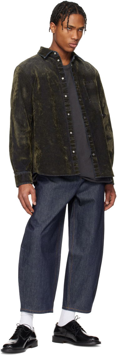 Pleteni pulover Helmut Lang Helmut Lang Garment-Dyed Upstate Sweatshirt Siva | O10HM502, 3