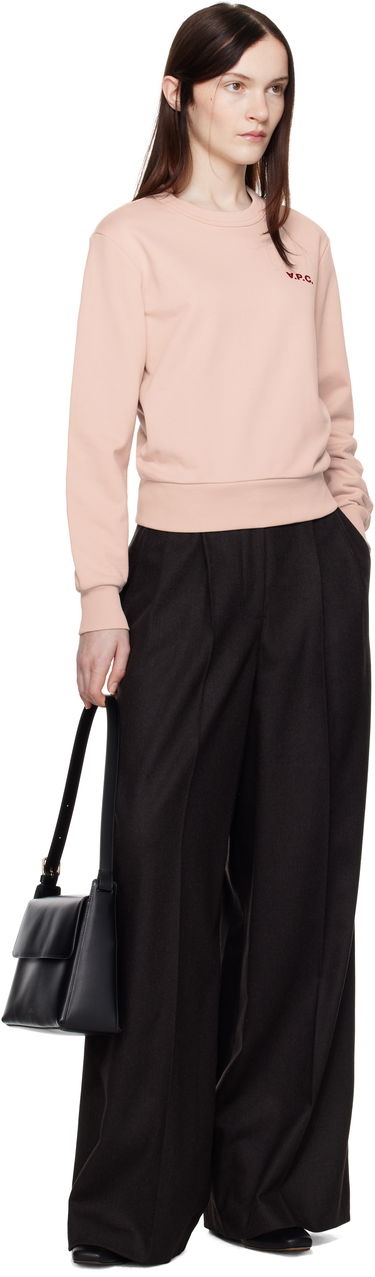 Pulover A.P.C. Boxy Sweatshirt Roza | COHGO-F27918, 3