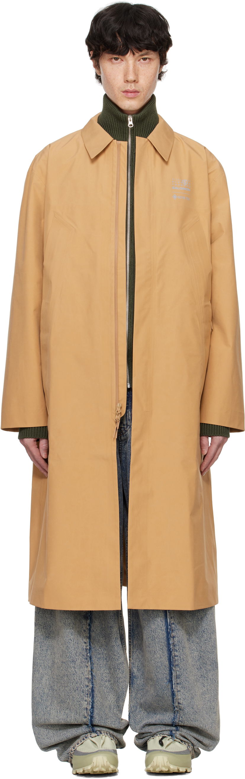 Plašči Maison Margiela Edition Trench Coat Bež | SH0AH0003 M35200
