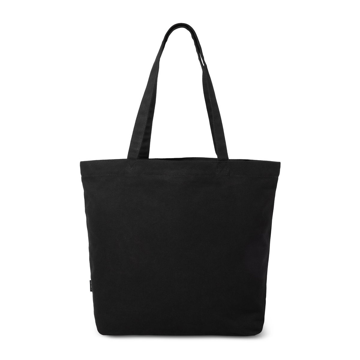 Tote bag Carhartt WIP Black Canvas Tote Bag with Graphic Pins Print Črna | I033975_5, 1