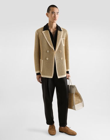 Pleteni pulover Dolce & Gabbana Dolce & Gabbana Knitted Cardigan Črna | GXVB3TJBCFON0000, 3