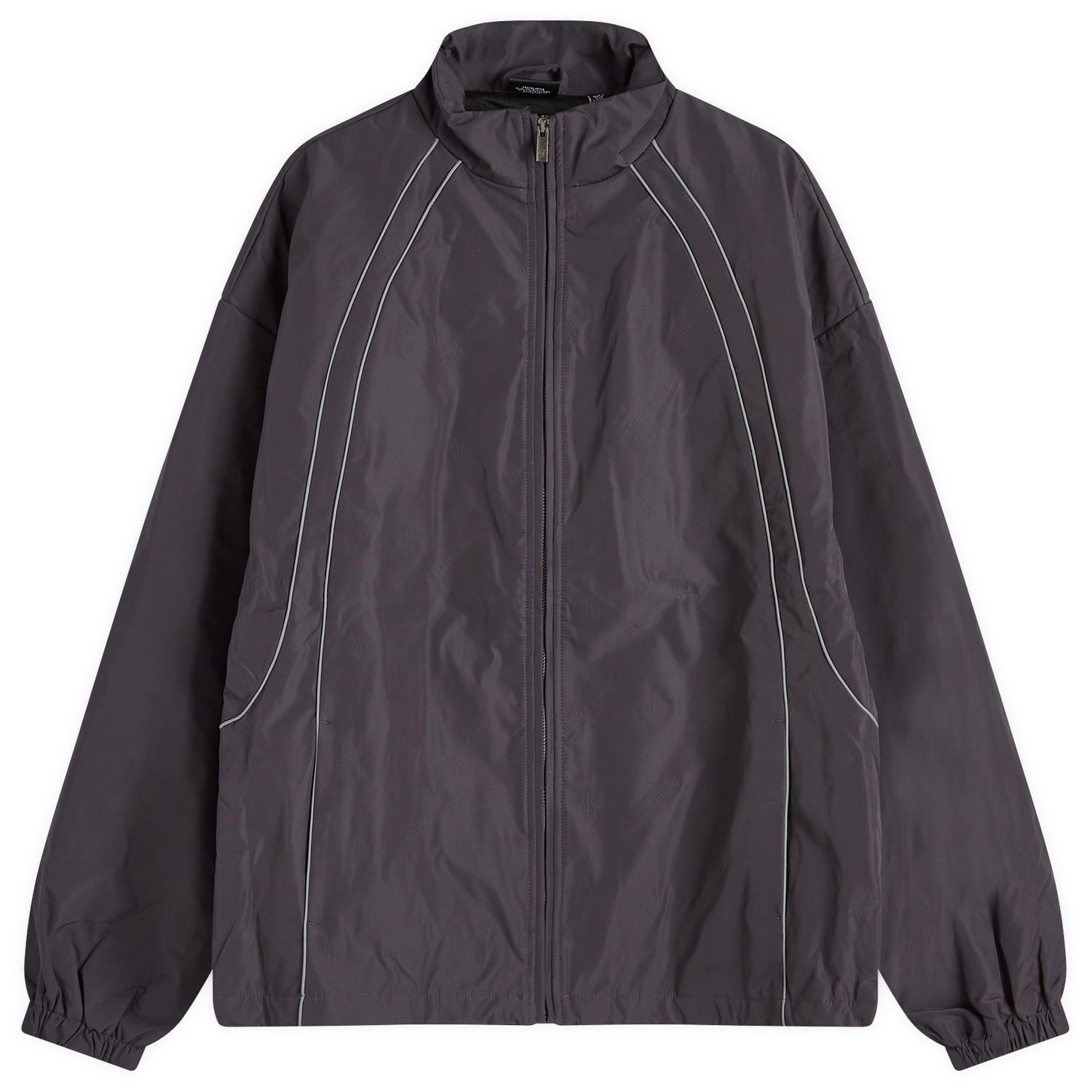 Vetrovka DAILY PAPER Taye Logo Track Jacket Obsidian Black Size Large Črna | 2421099, 0