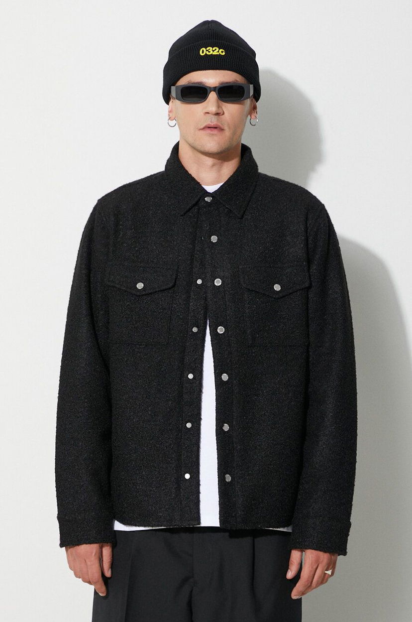 Srajce BILLIONAIRE BOYS CLUB Billionaire Boys Club OUTDOORSMAN Overshirt Črna | B23321