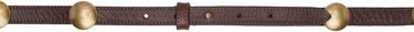 Pasovi ISABEL MARANT Isabel Marant Karlo Leather Belt with Metal Conchos Rjava | CE333CFA-C2B02A, 0