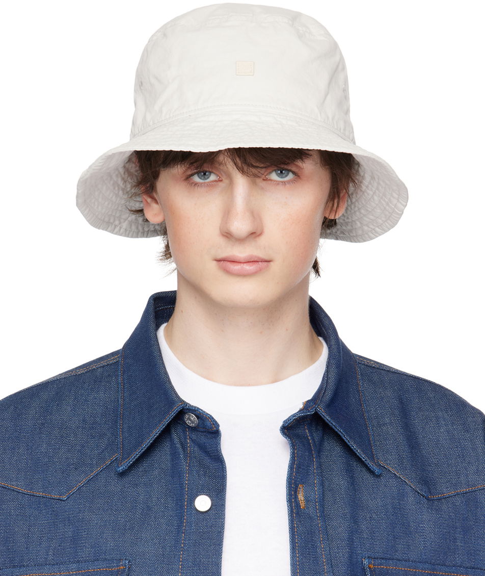 Klobuk Acne Studios Embroidered Bucket Hat Siva | C40275-, 0
