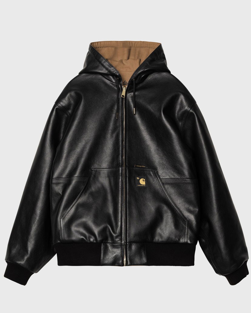 Jakna Carhartt WIP 50 Years Anniversary OG Active Jacket Leather Črna | I035967-3R0.XX