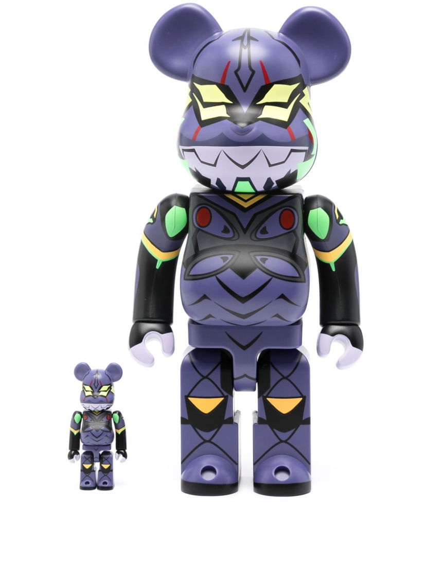 Collectibles Medicom Toy Bearbrick NGE graphic-print toy - Purple Mornarica | EVA1340021029472