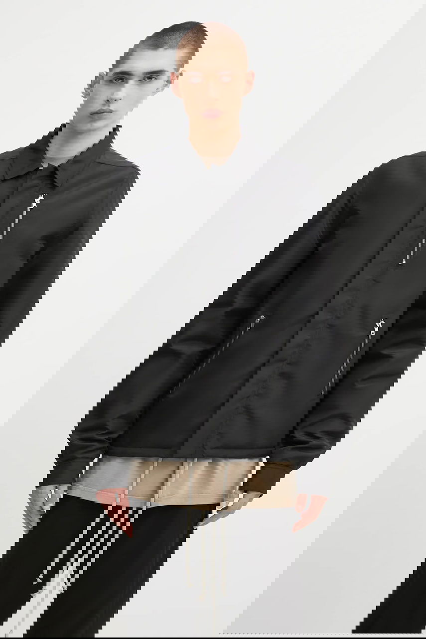 Jakna Rick Owens Rick Owens DRKSHDW Zipfront Jacket Črna | DU02E7775.NCV, 0